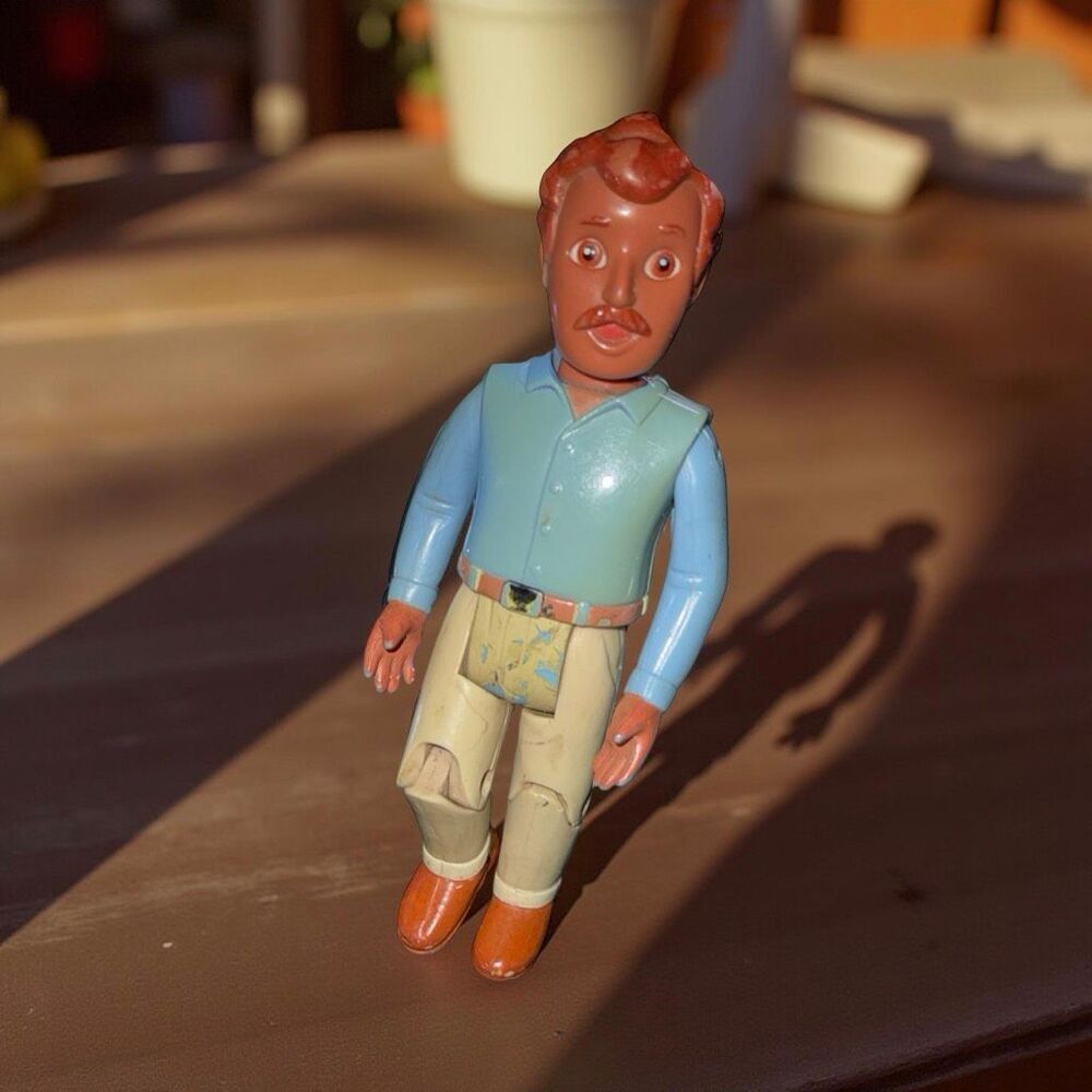 Vintage Viacom Dora The Explorer Dollhouse Dad Cole Márquez Figure 5.75” A43